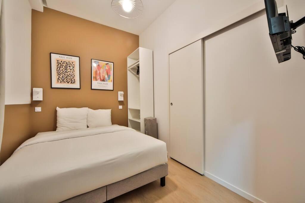 0#appart 4pers#1 Bedroom#paris 15#commerce#ac