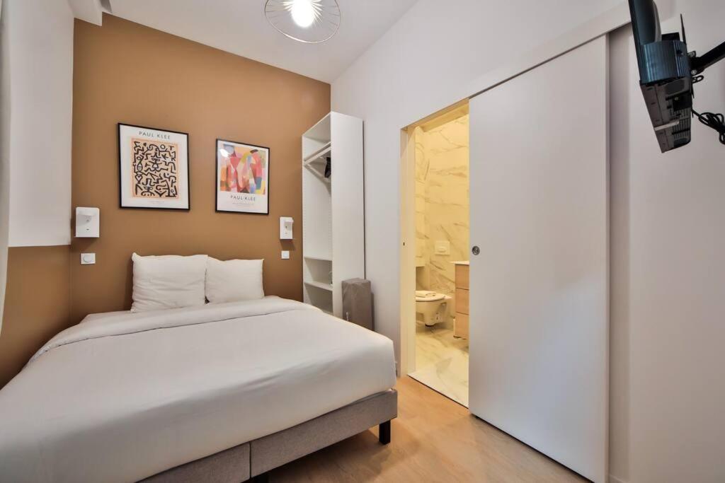 0#appart 4pers#1 Bedroom#paris 15#commerce#ac Appartement *