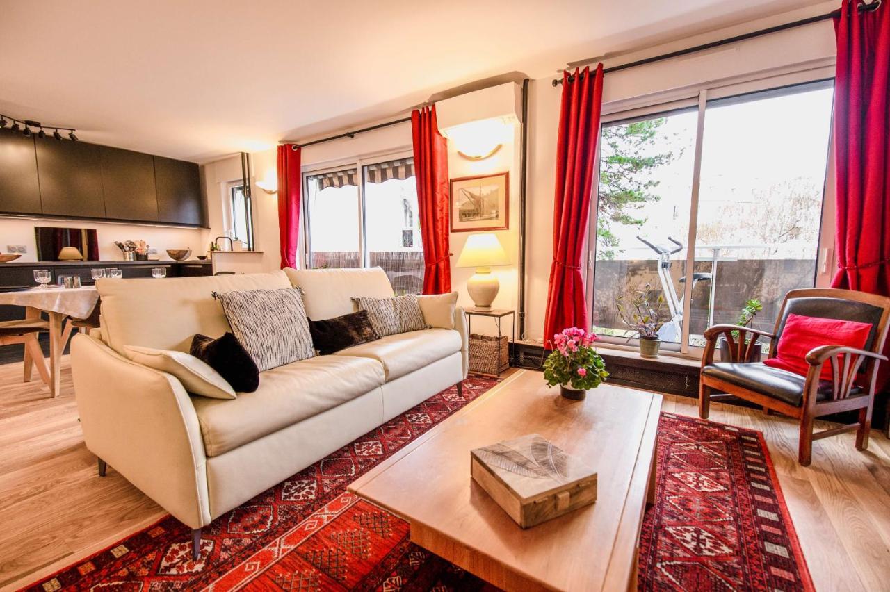 Paris-daumesnil - Grand 2 Pieces 4 Etoiles De Charme Sur Jardin - 61m2, Pour 4p - Large 4 Star Charming 1 Bedroom For 4 With Ac Apartment Paris