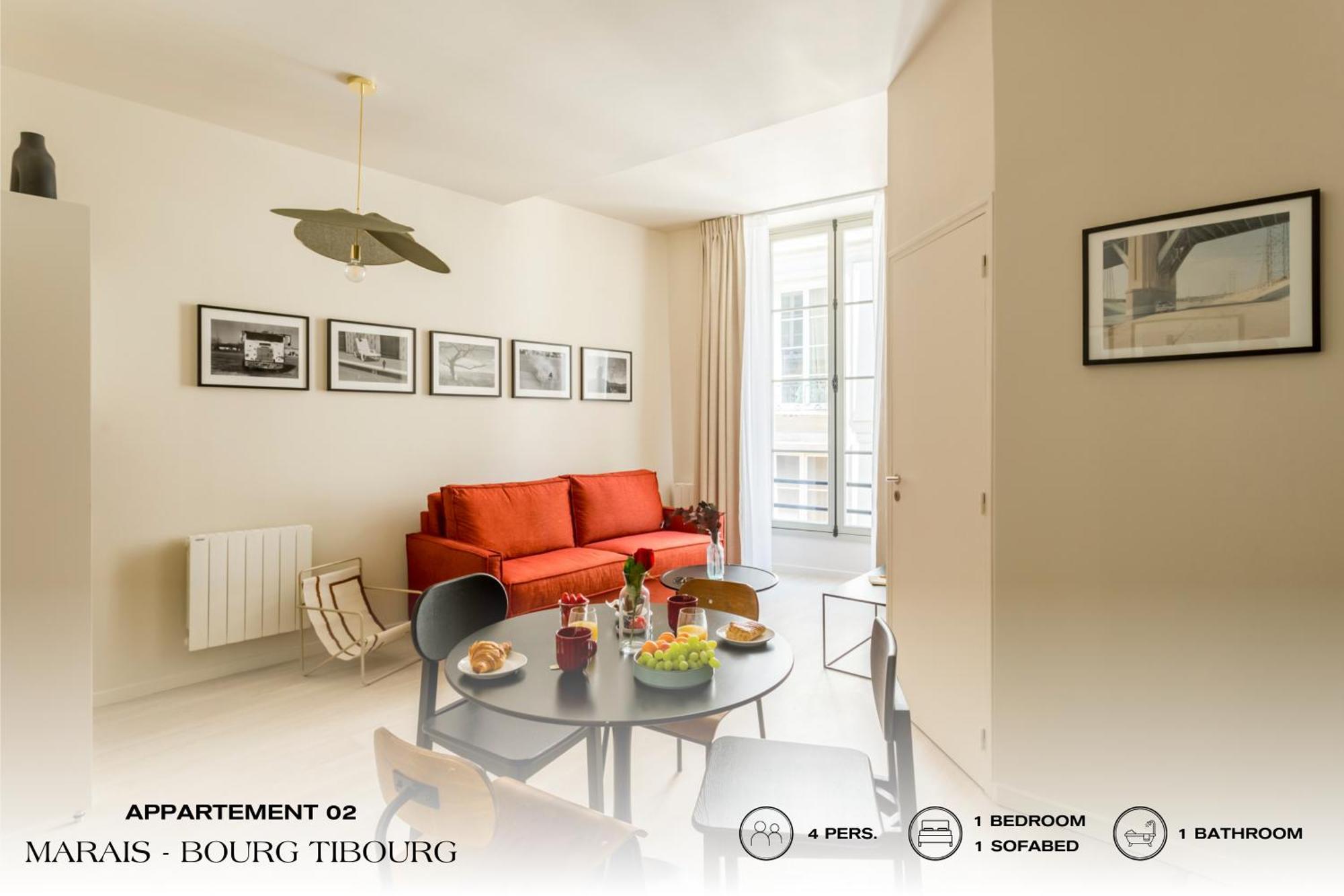 Appartement Beauquartier - Le Marais