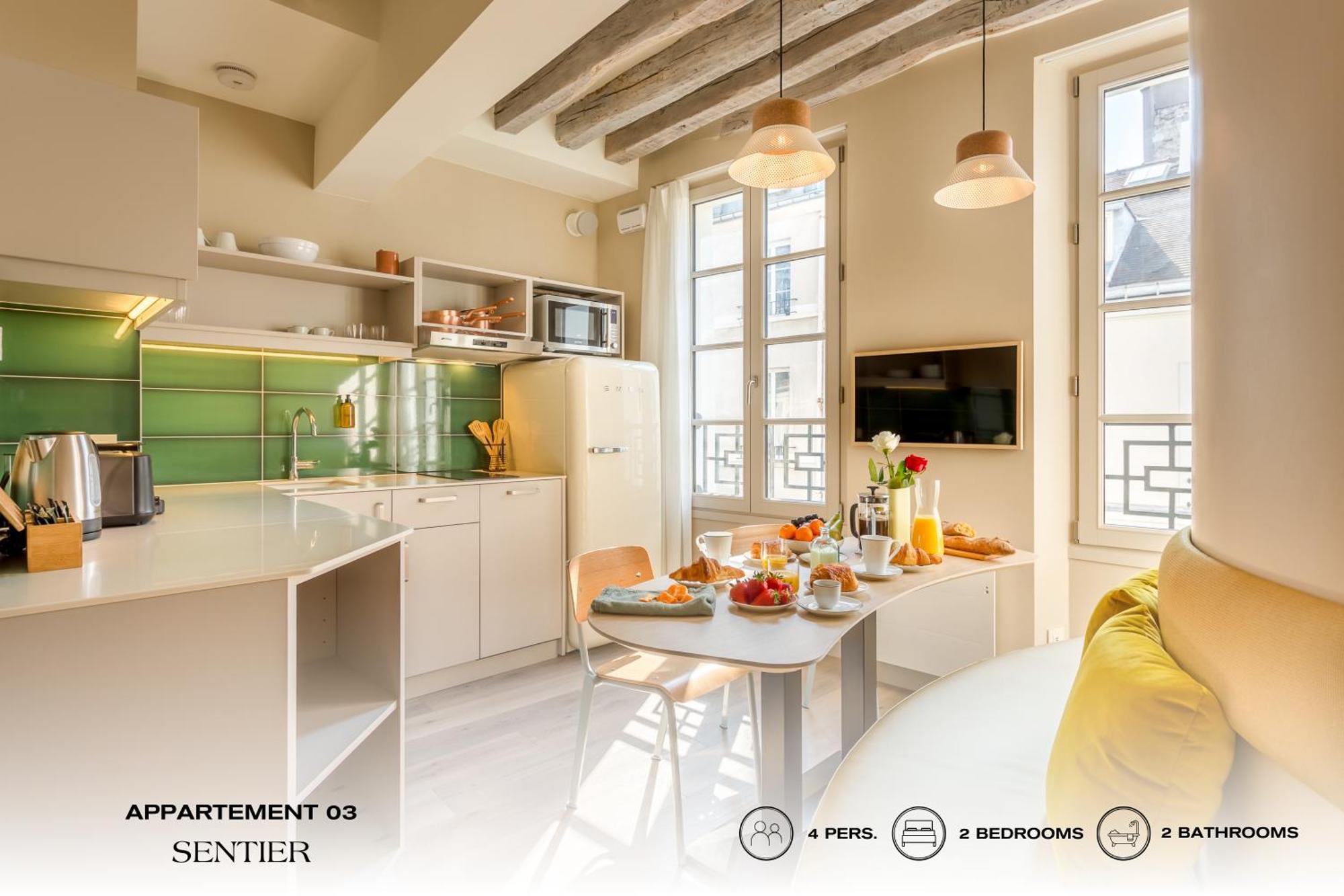 Apartment Beauquartier - Sentier *