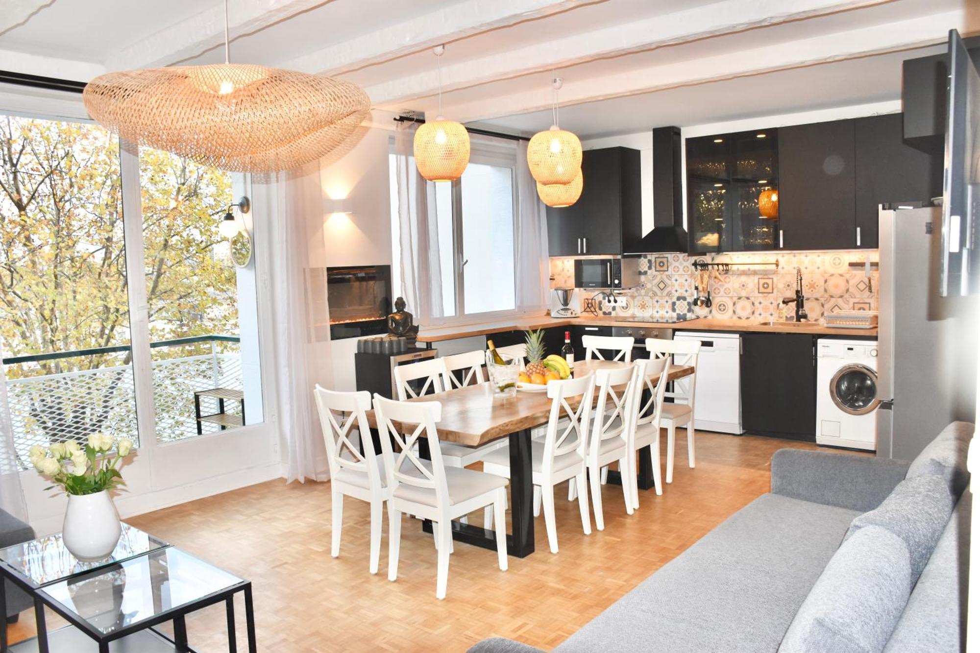 Parisnicostay - Cosy 4 Bedrooms Flat Seine River Appartement *