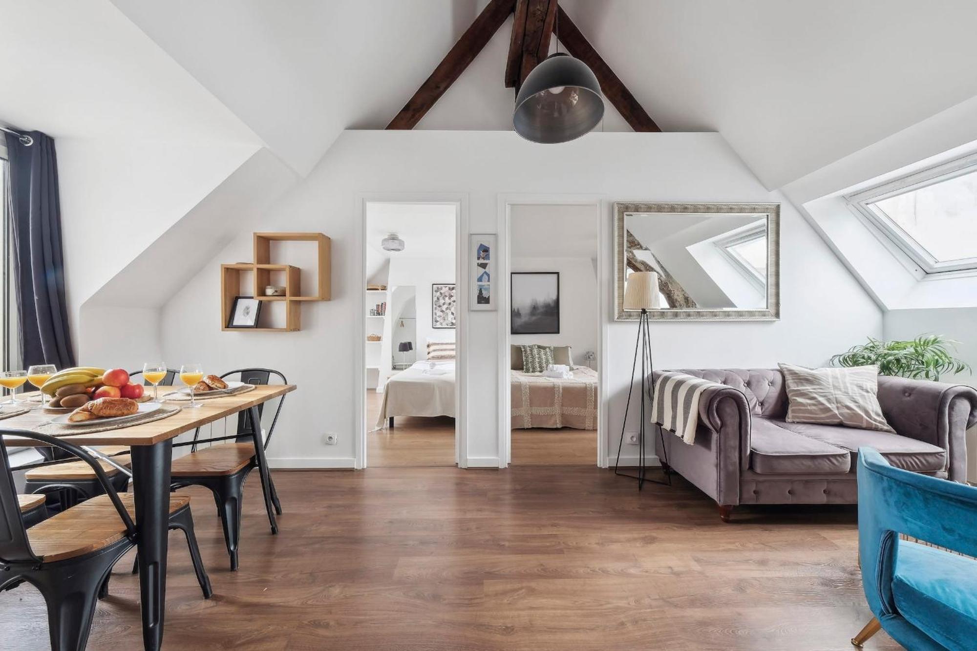 Quarter 2br Charm * Paris