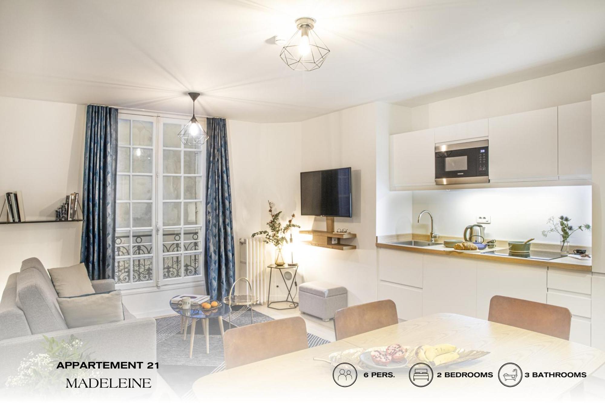 Appartement Beauquartier - Madeleine Paris