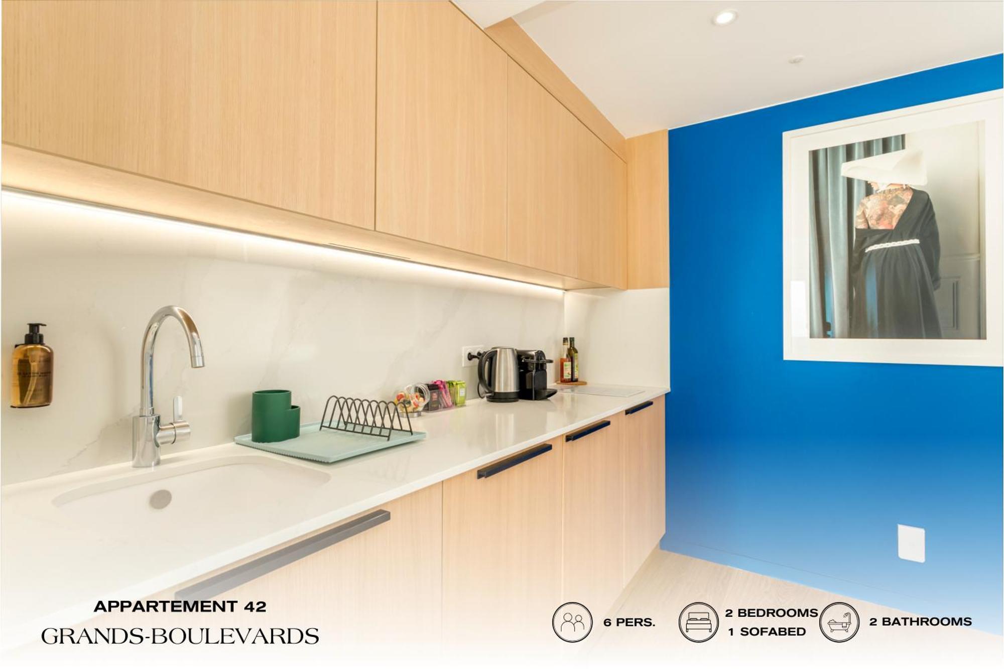 Beauquartier - Grands Boulevards Apartment *