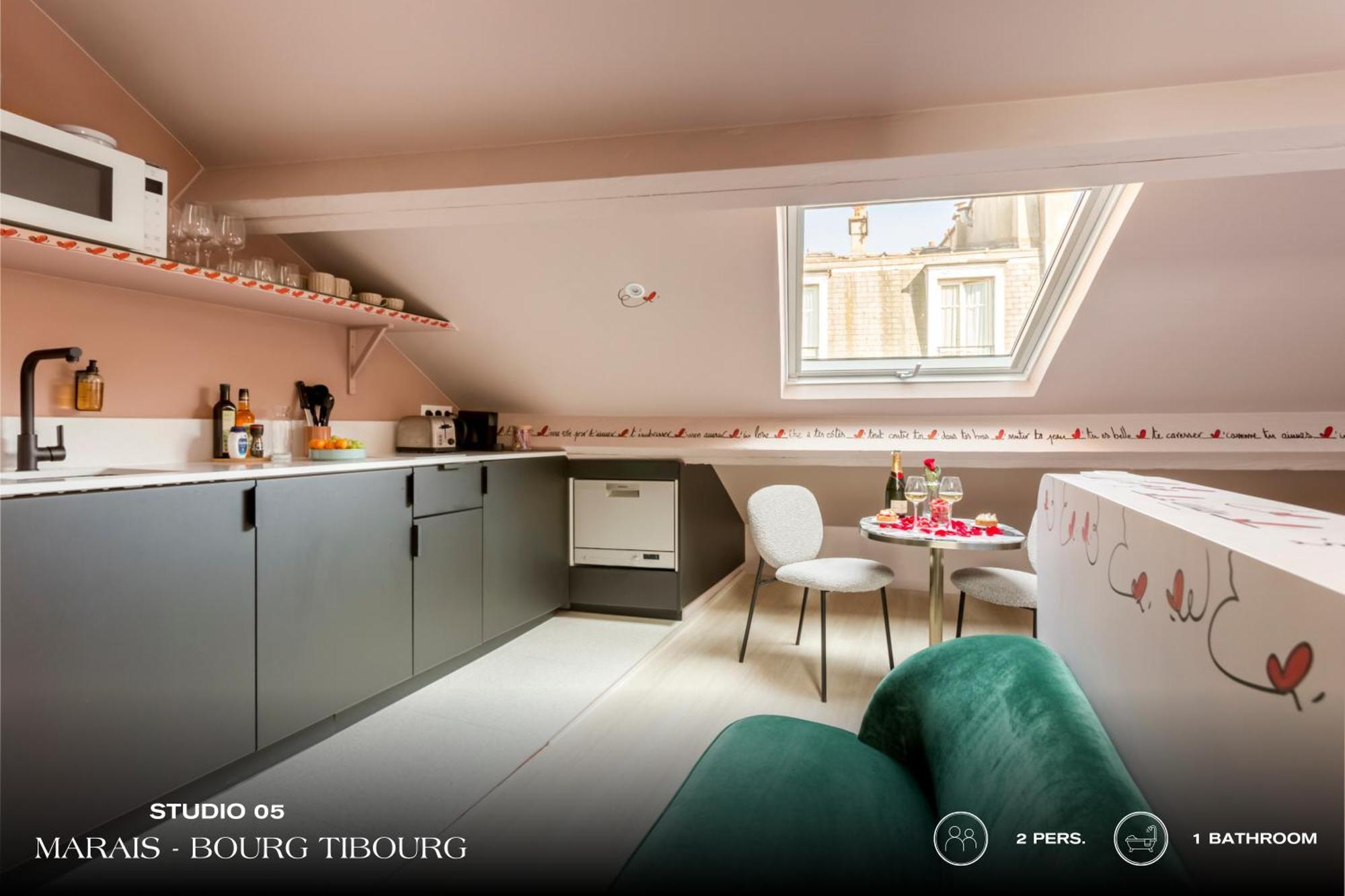 Appartement Beauquartier - Le Marais