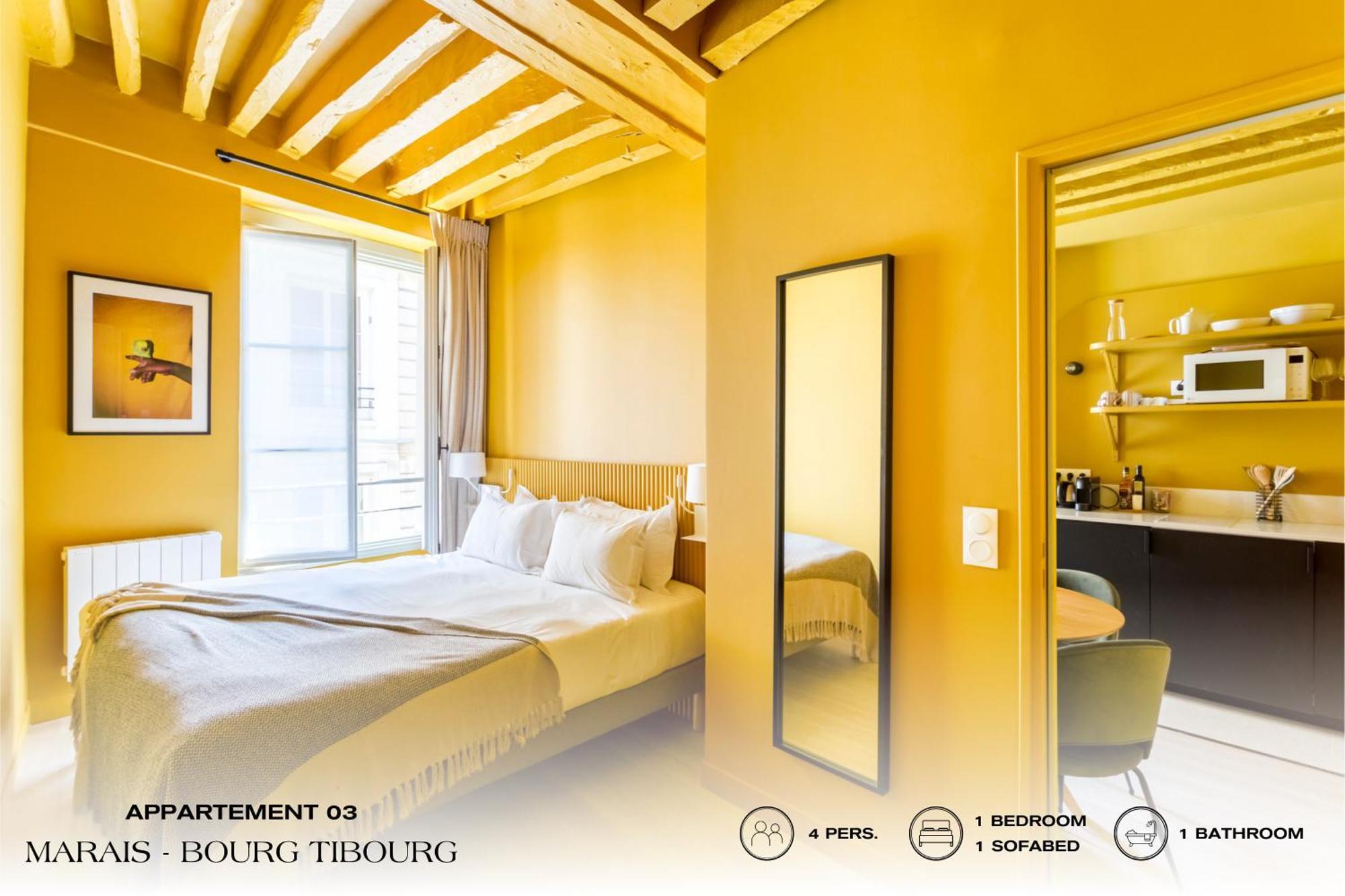 Appartement Beauquartier - Le Marais Paris