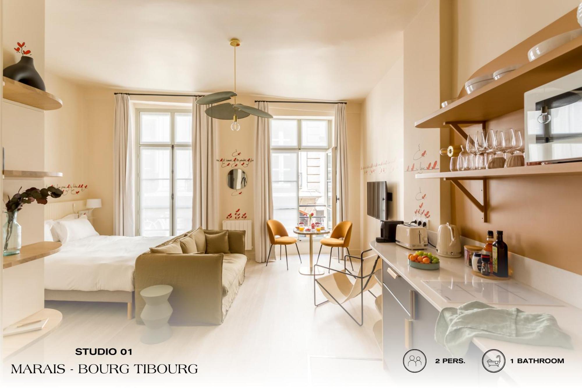 Appartement Beauquartier - Le Marais