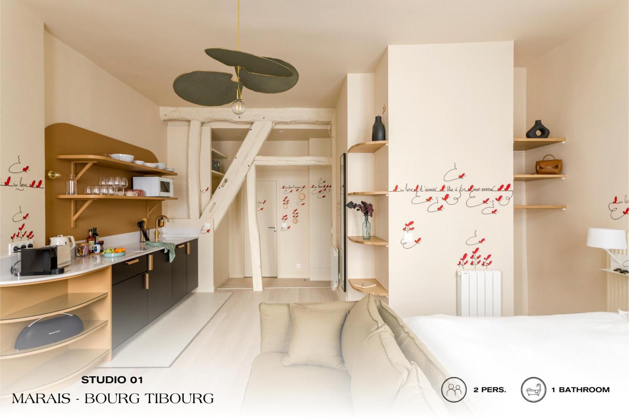 Appartement Beauquartier - Le Marais Paris