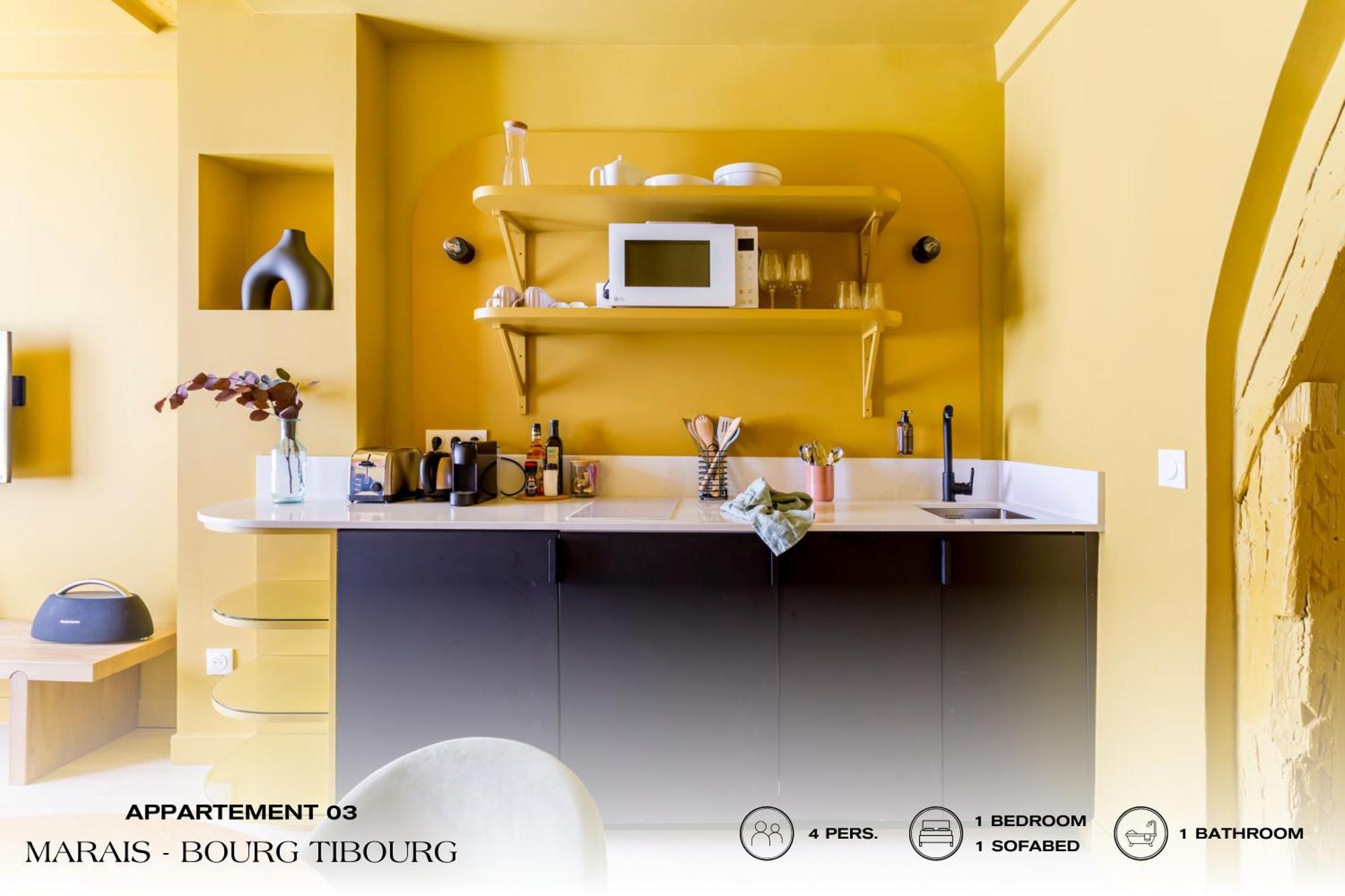 Beauquartier - Le Marais Appartement