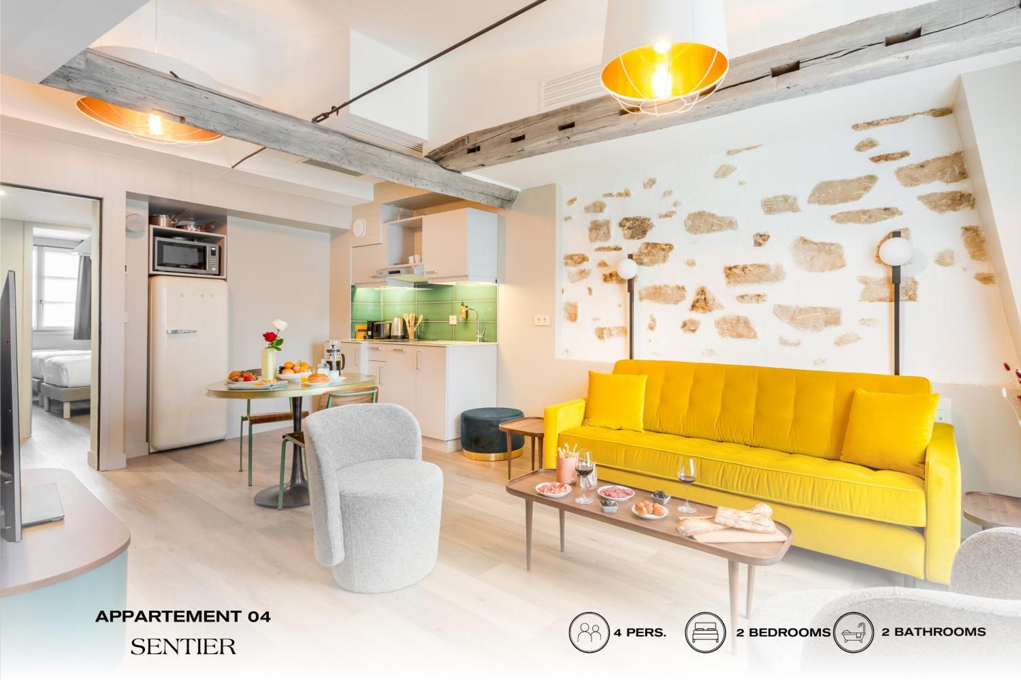 Beauquartier - Sentier Apartment