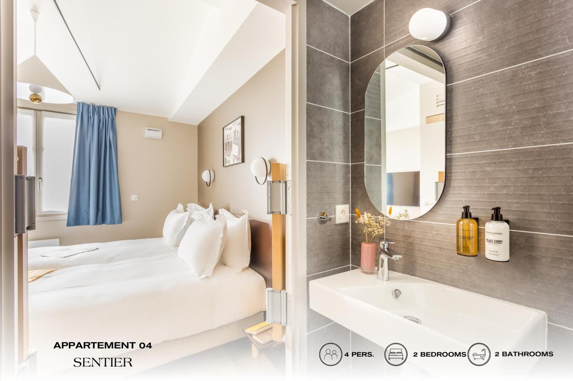 Beauquartier - Sentier Apartment Paris