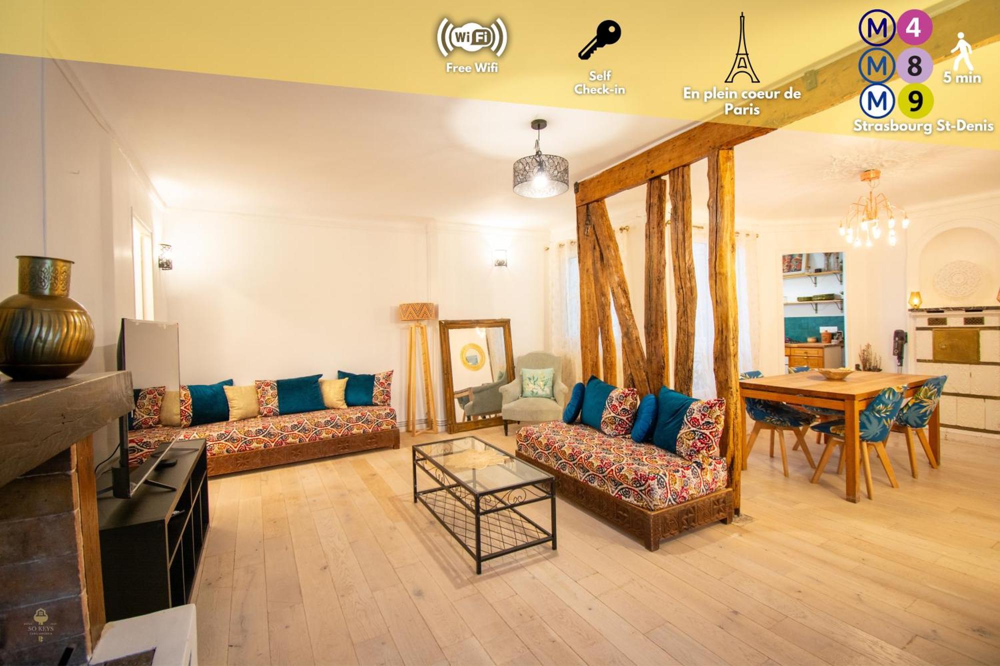 Wonderful Typical Flat 3 Bedrooms / 6 Pax
