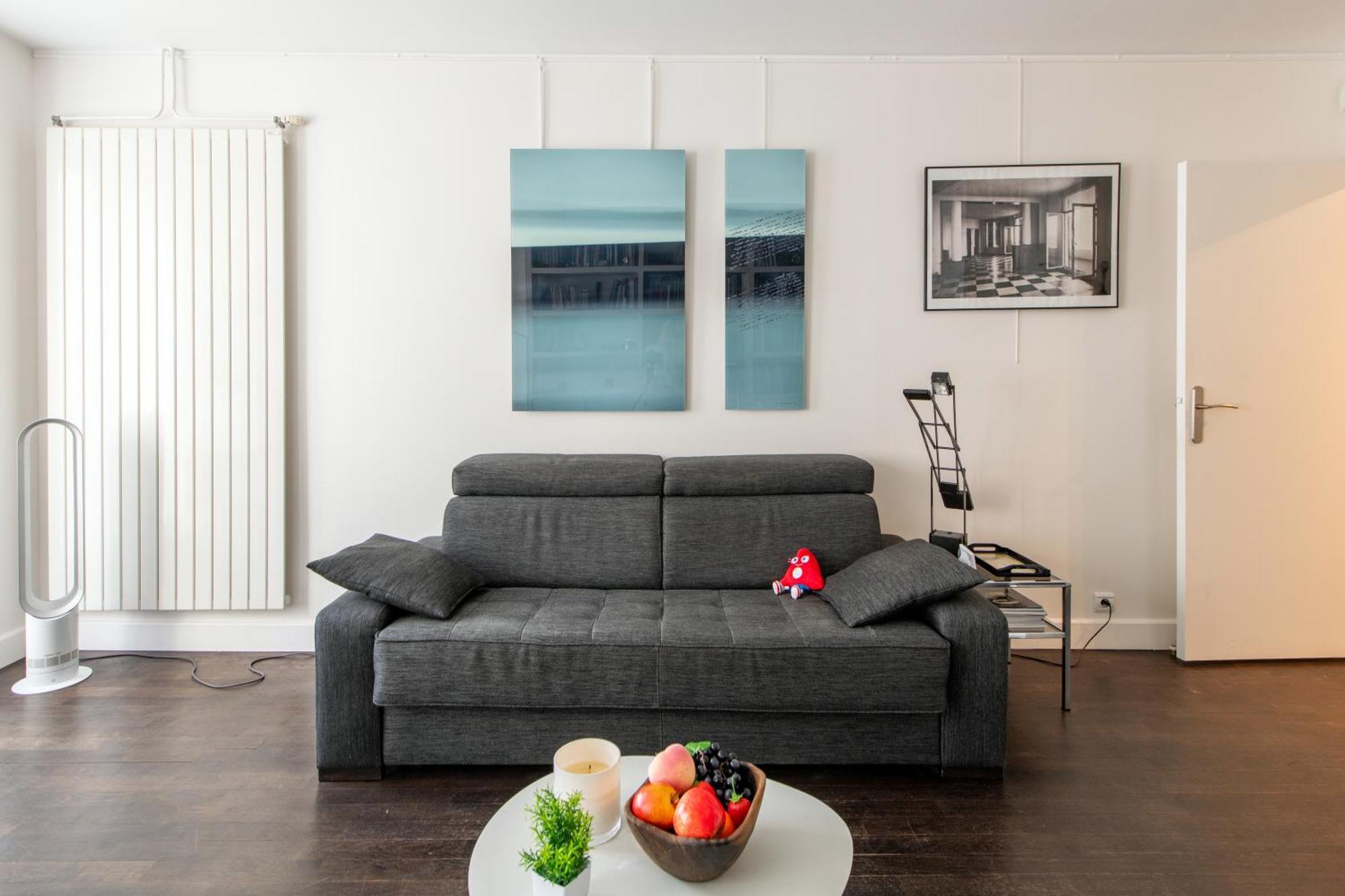 Charming 4 Guests At Galeries Lafayette And Printemps 9th Ard With Air Conditioning Apartment