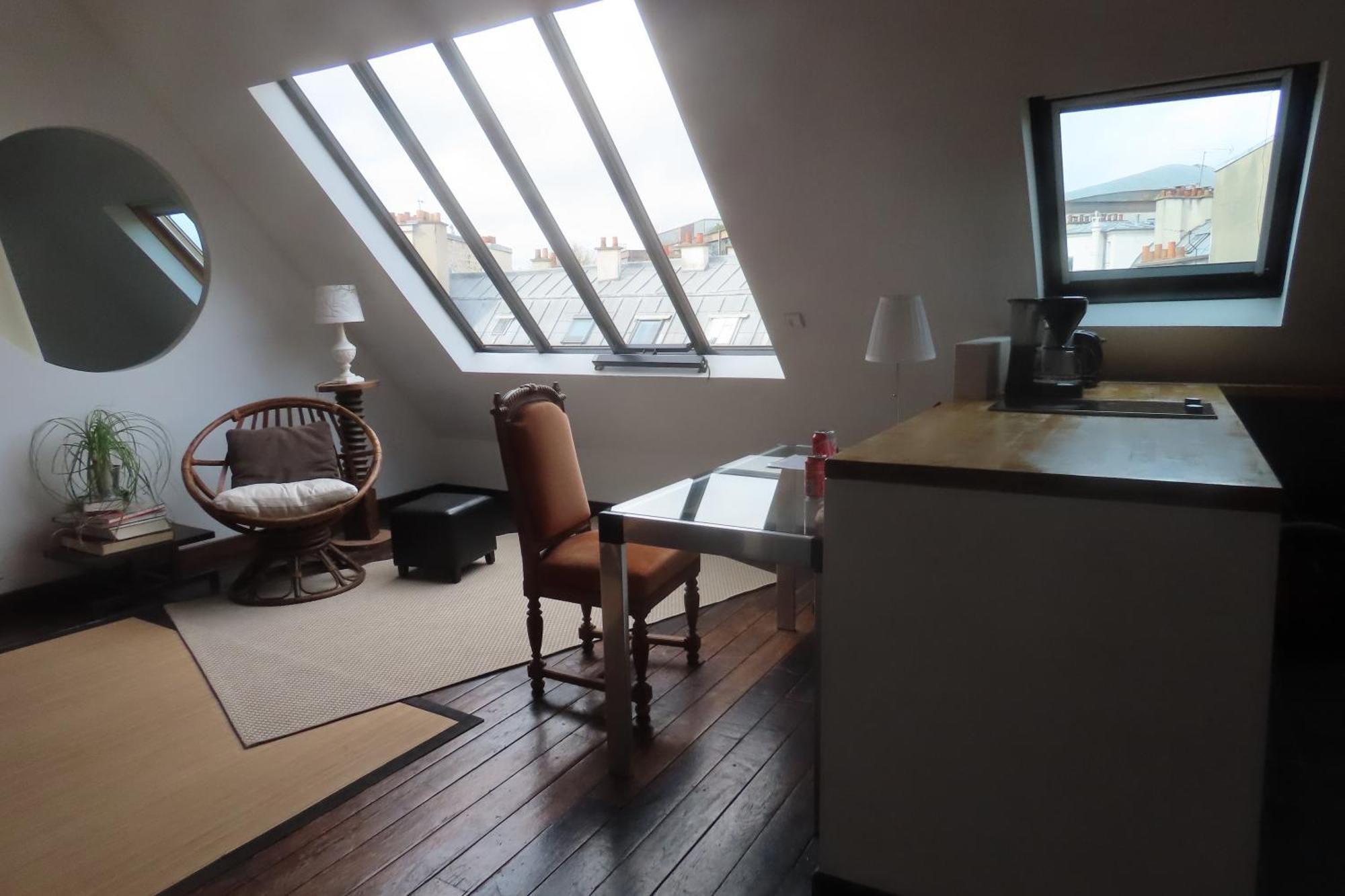 Loft Avec Vue Sur Tour Eiffel Apartment