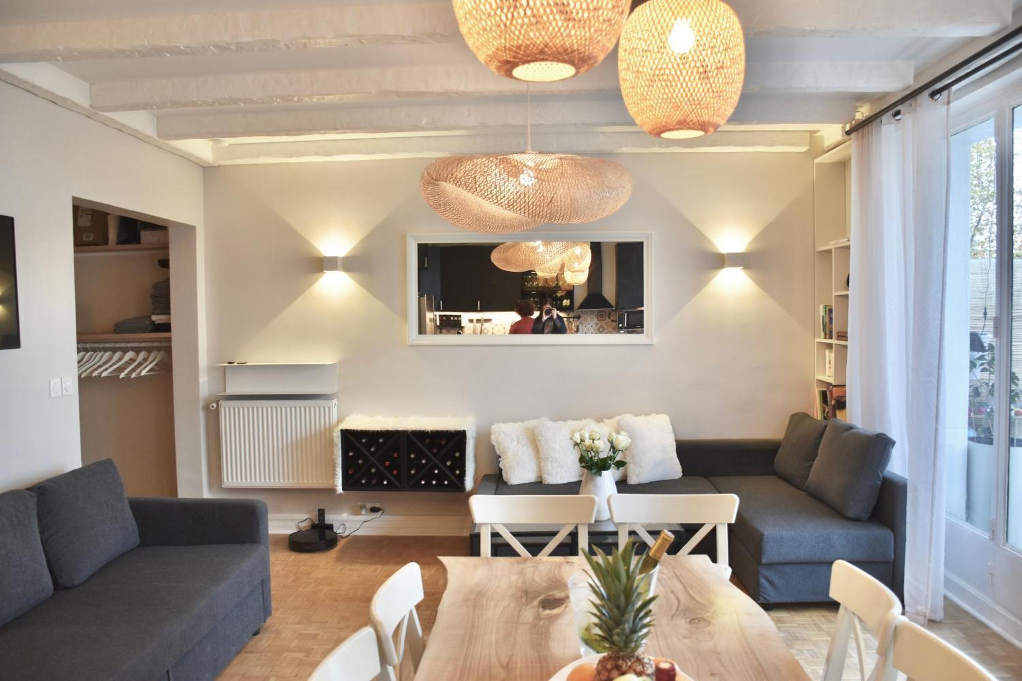 Appartement Parisnicostay - Cosy 4 Bedrooms Flat Seine River