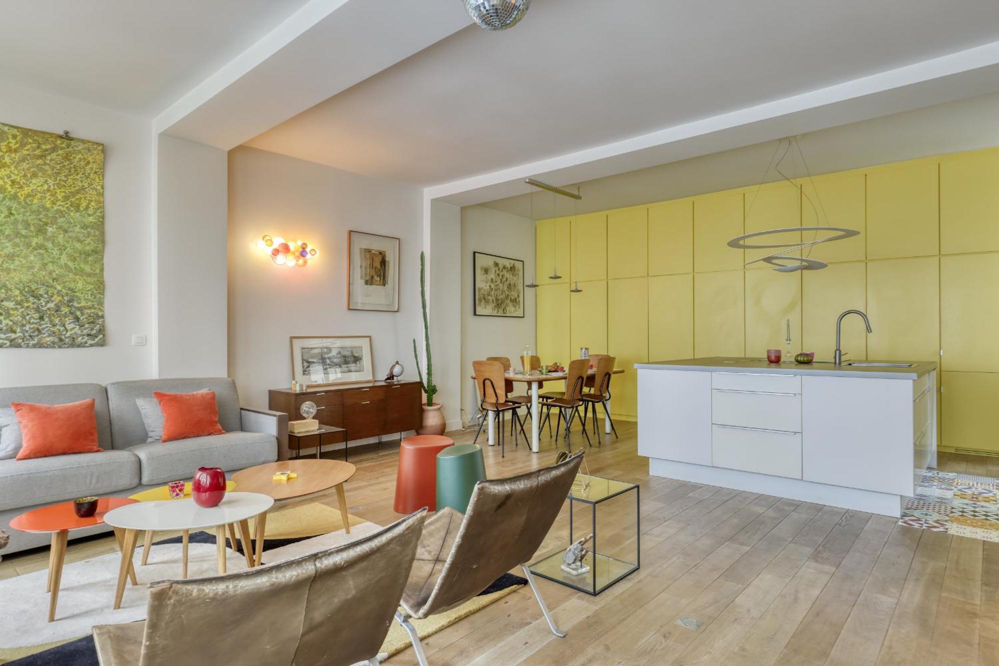 Apartment Spacious & Colorful Flat Near Bastille - 12 Paris