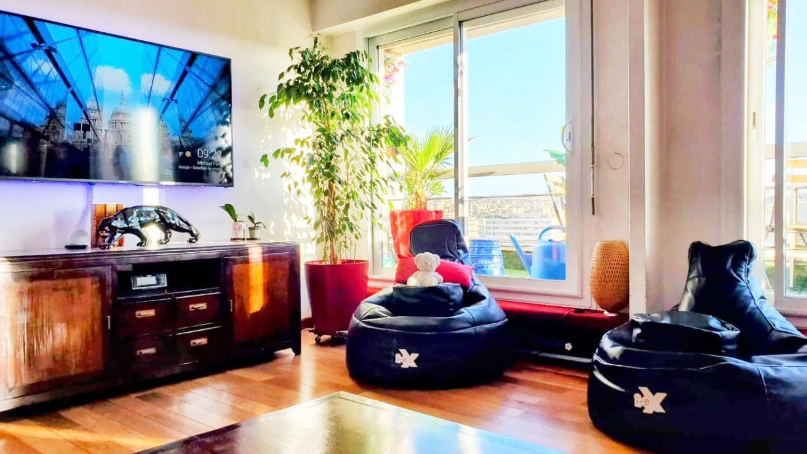 Dernier Etage, 108m2, Vue Panoramique Apartment Paris