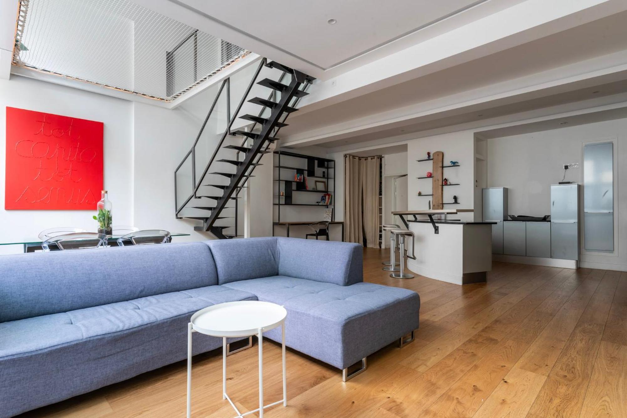 Apartment Loft Design & Familial Parc Des Buttes Chaumont *