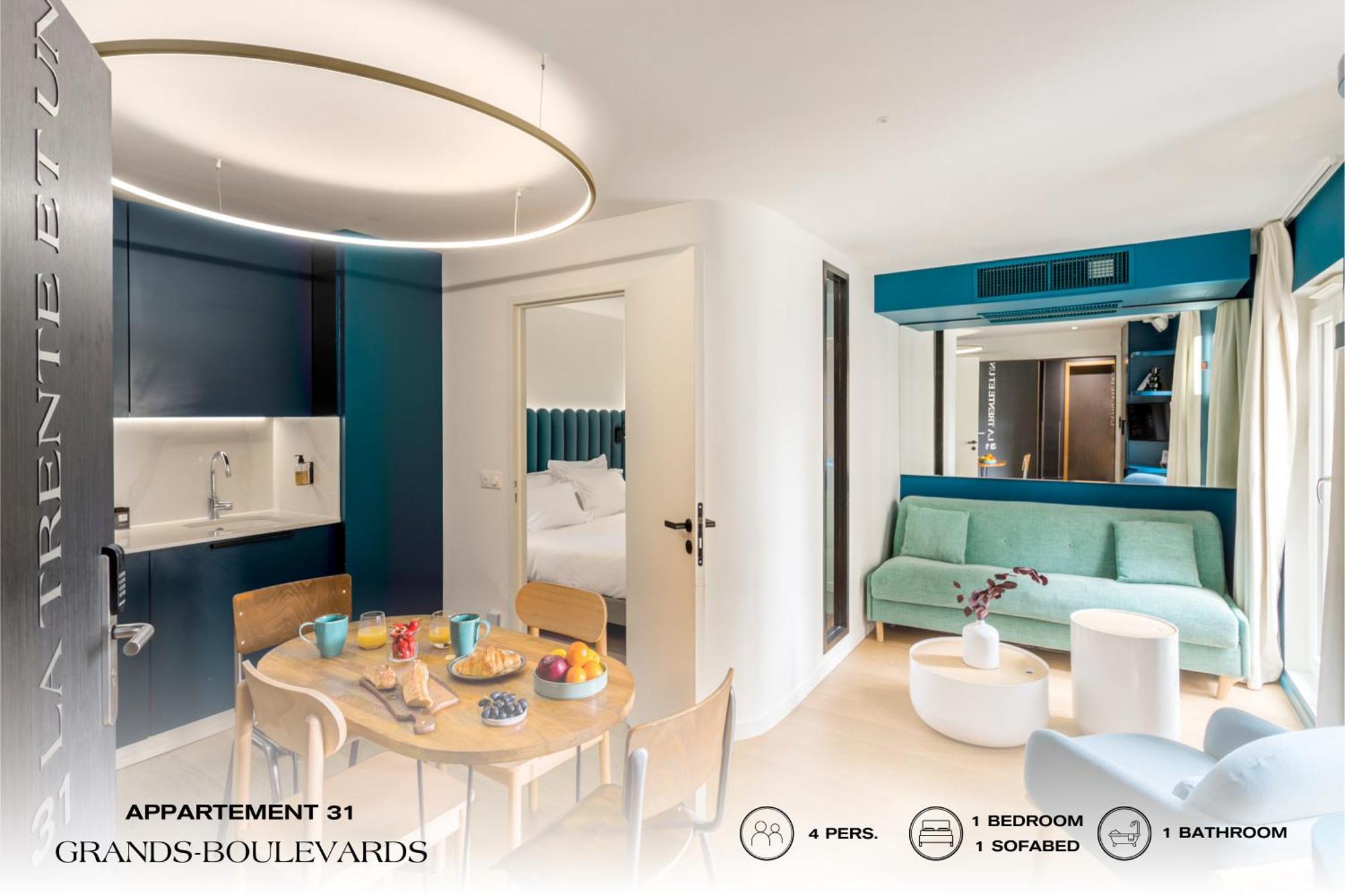 Apartment Beauquartier - Grands Boulevards Paris