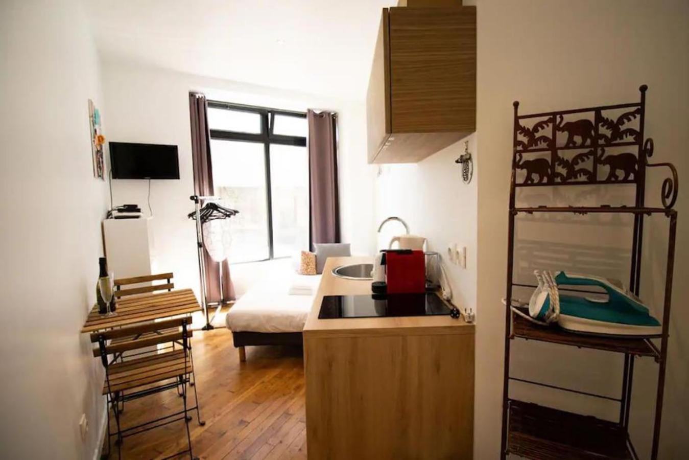 Apartment 2 Personnes Proche Gare Du Nord Paris