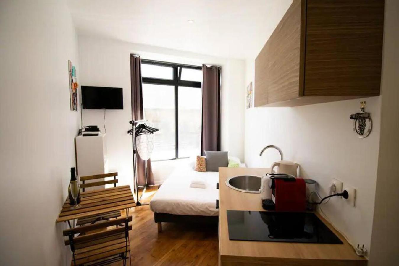 Apartment 2 Personnes Proche Gare Du Nord