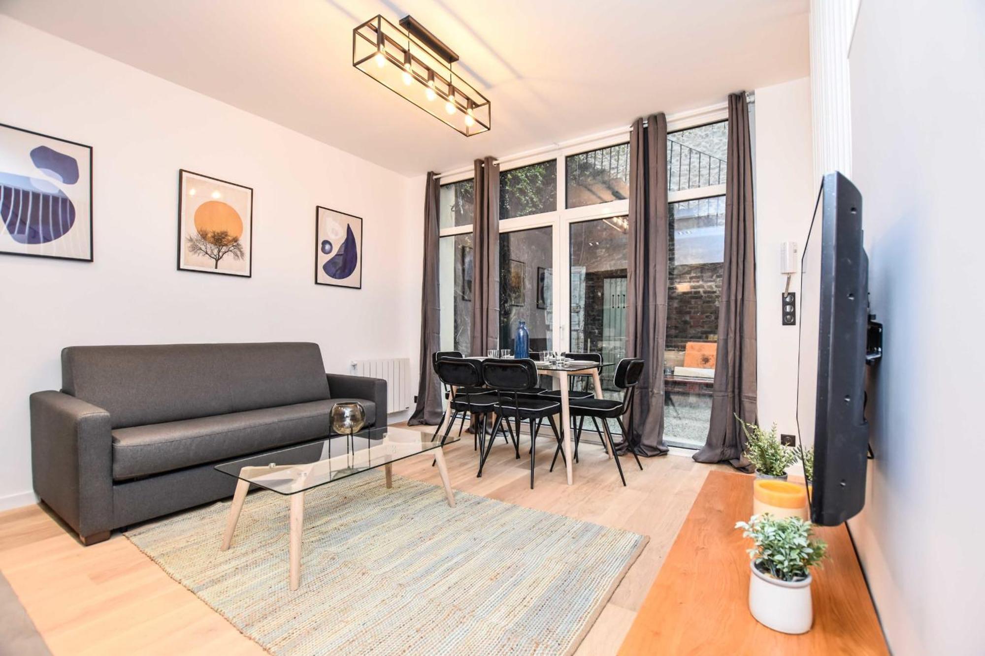 Elegant - 1br-5p - Parc De Belleville *