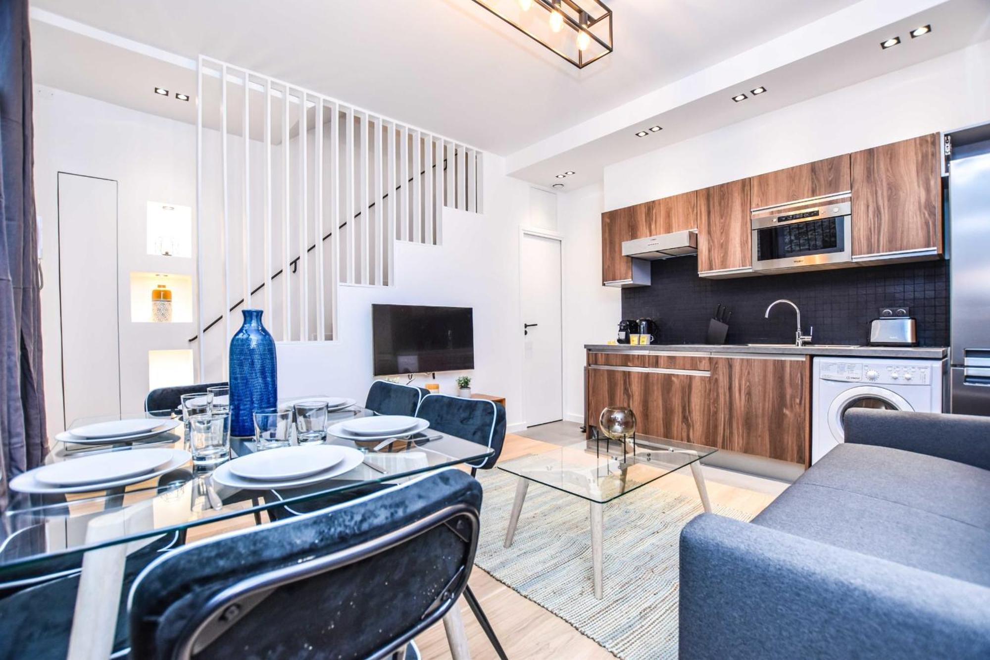 Elegant - 1br-5p - Parc De Belleville Paris