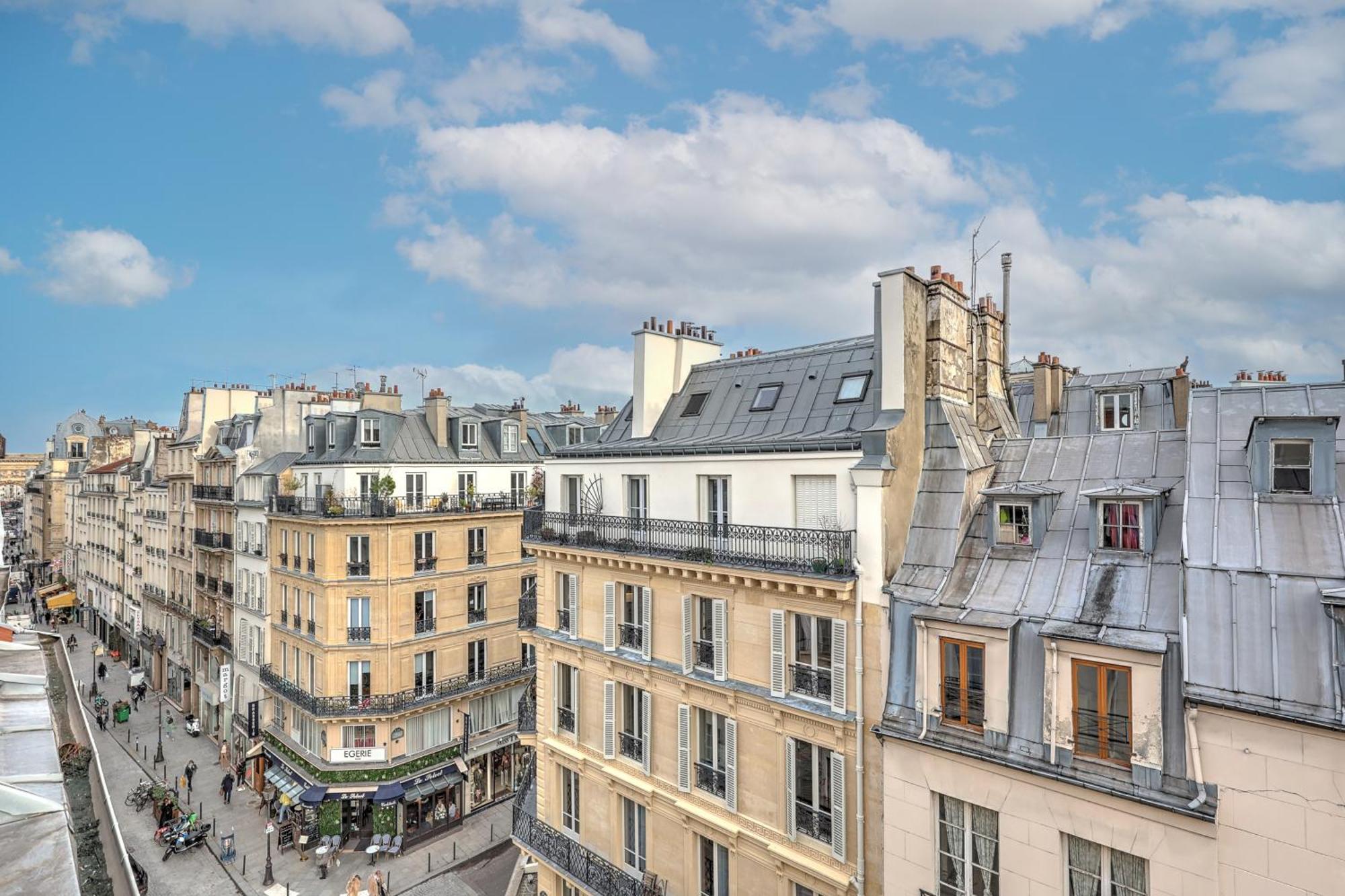 Pretty Parisian Penthouse Apartment