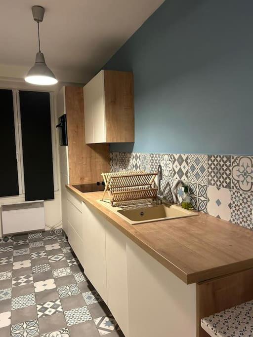Apartment Studio/f1 Aux Buttes Chaumont Paris
