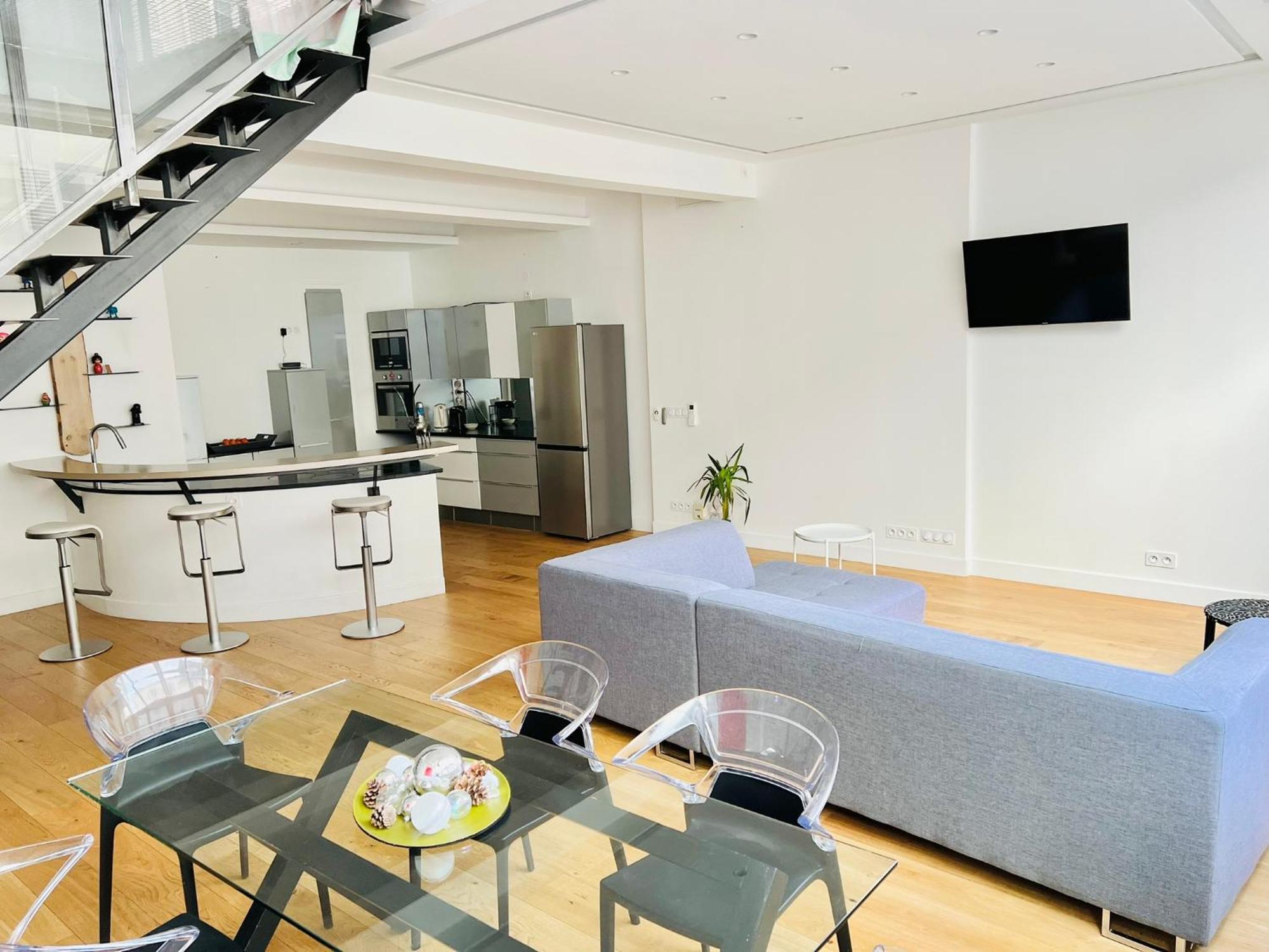 Loft Design & Familial Parc Des Buttes Chaumont Apartment