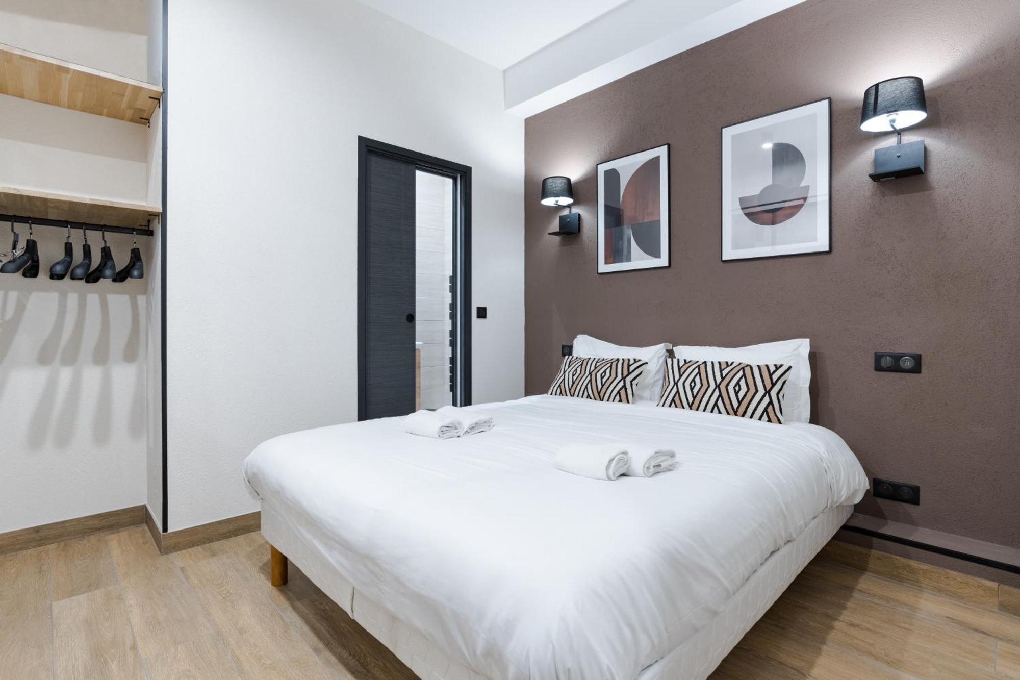 Apartment Hsh Parmentier-couronnes I Design 6p-2br *