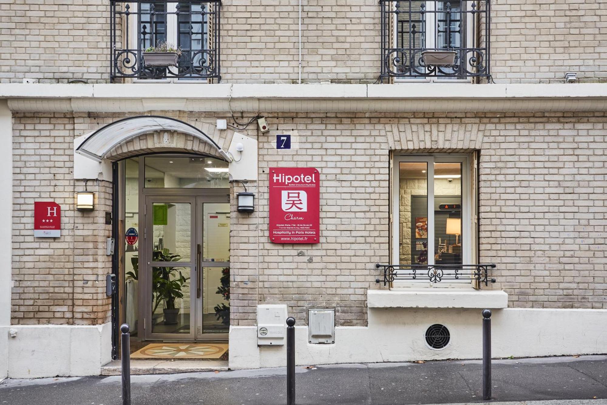 Hipotel Buttes Chaumont Belleville Hotel 3*