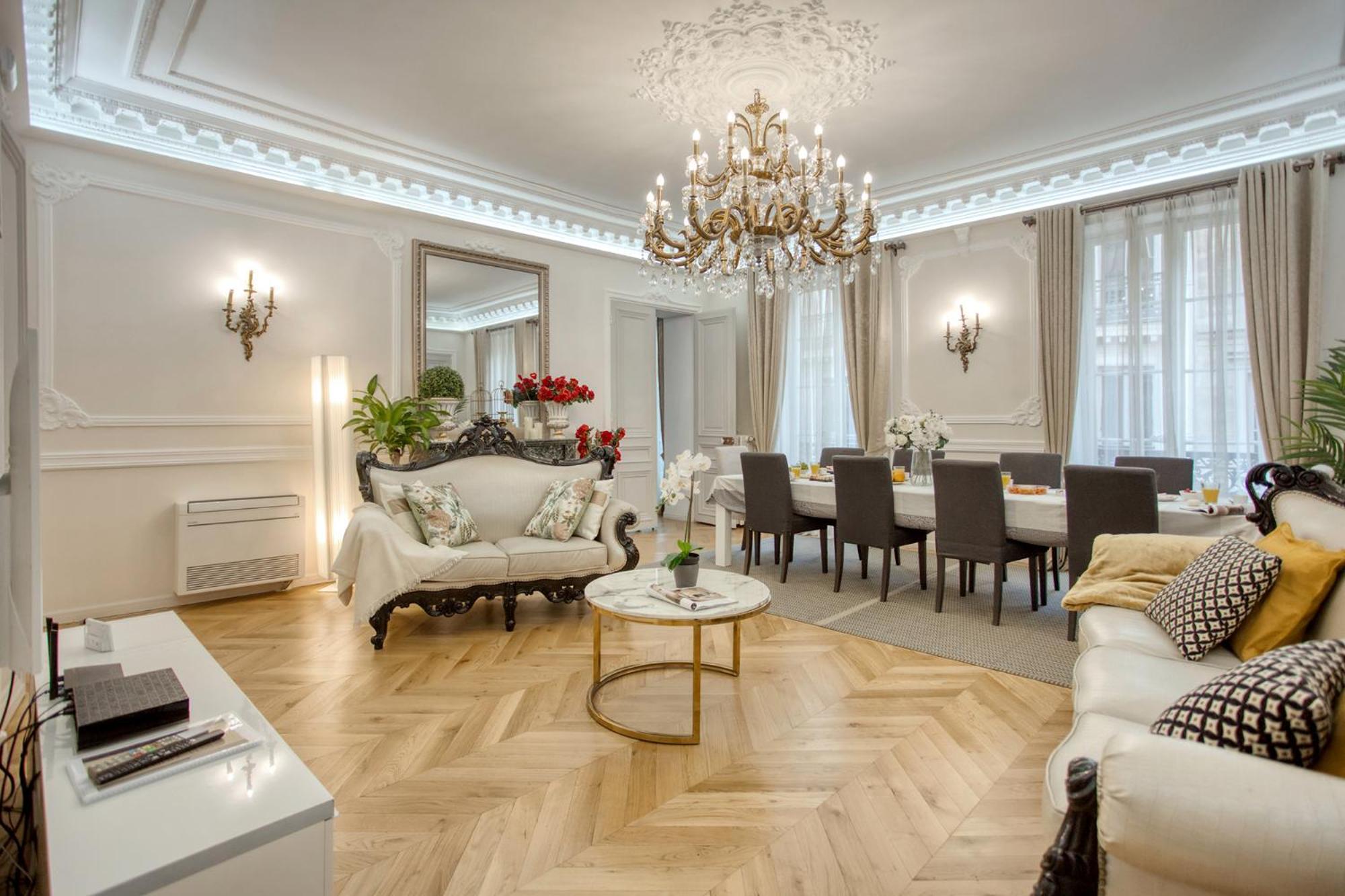 Apartment Galeries Lafayette - 7 Bedrooms - Lift - Aircon Paris