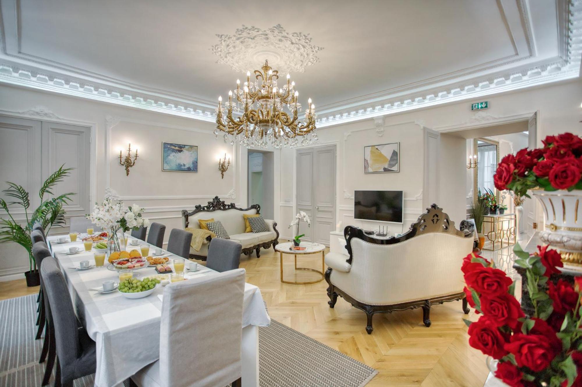Apartment Galeries Lafayette - 7 Bedrooms - Lift - Aircon Paris
