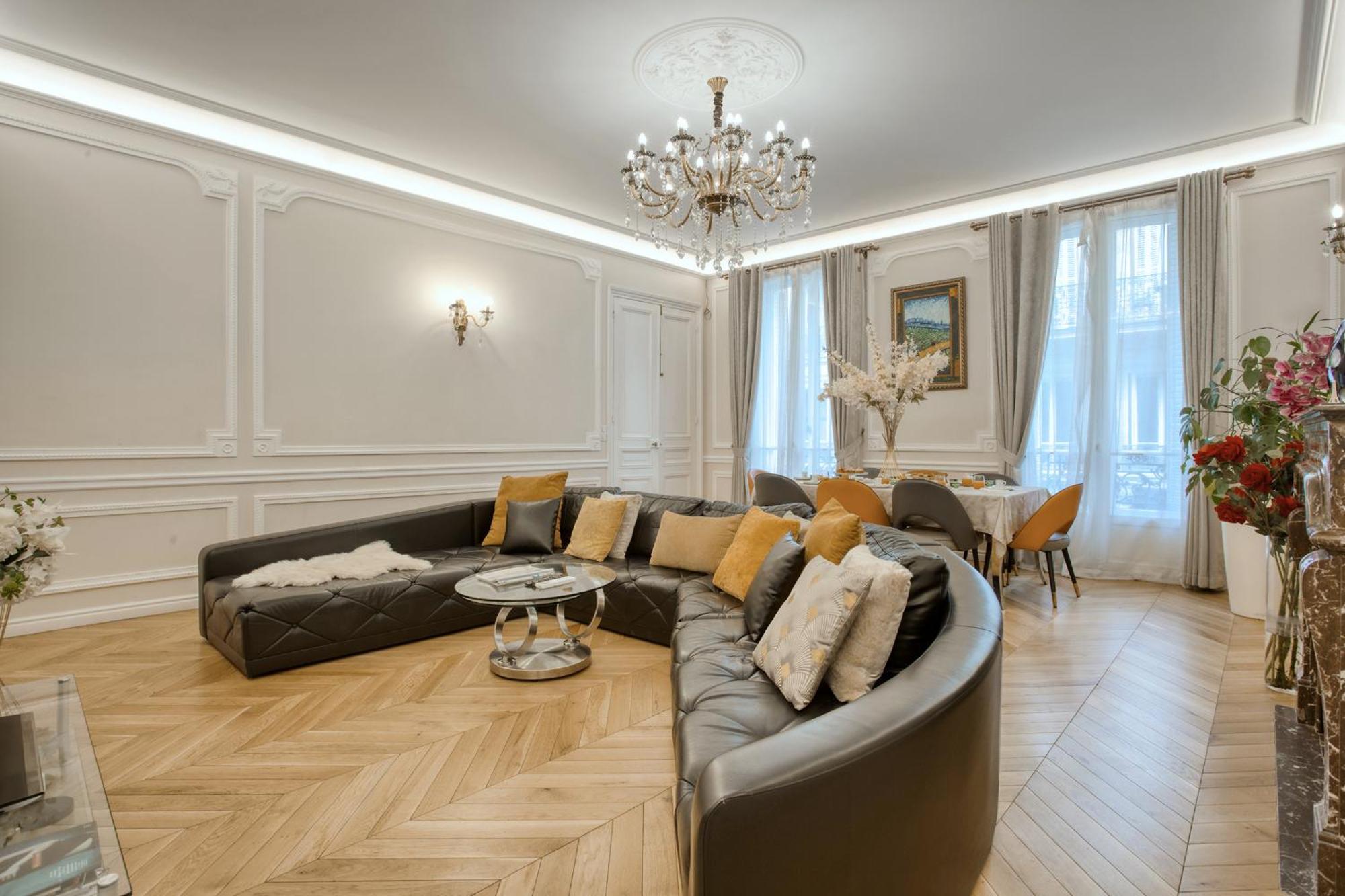 Apartment Luxueux 200m2 5ch Champs Elysees A 1min Perle Rare Paris