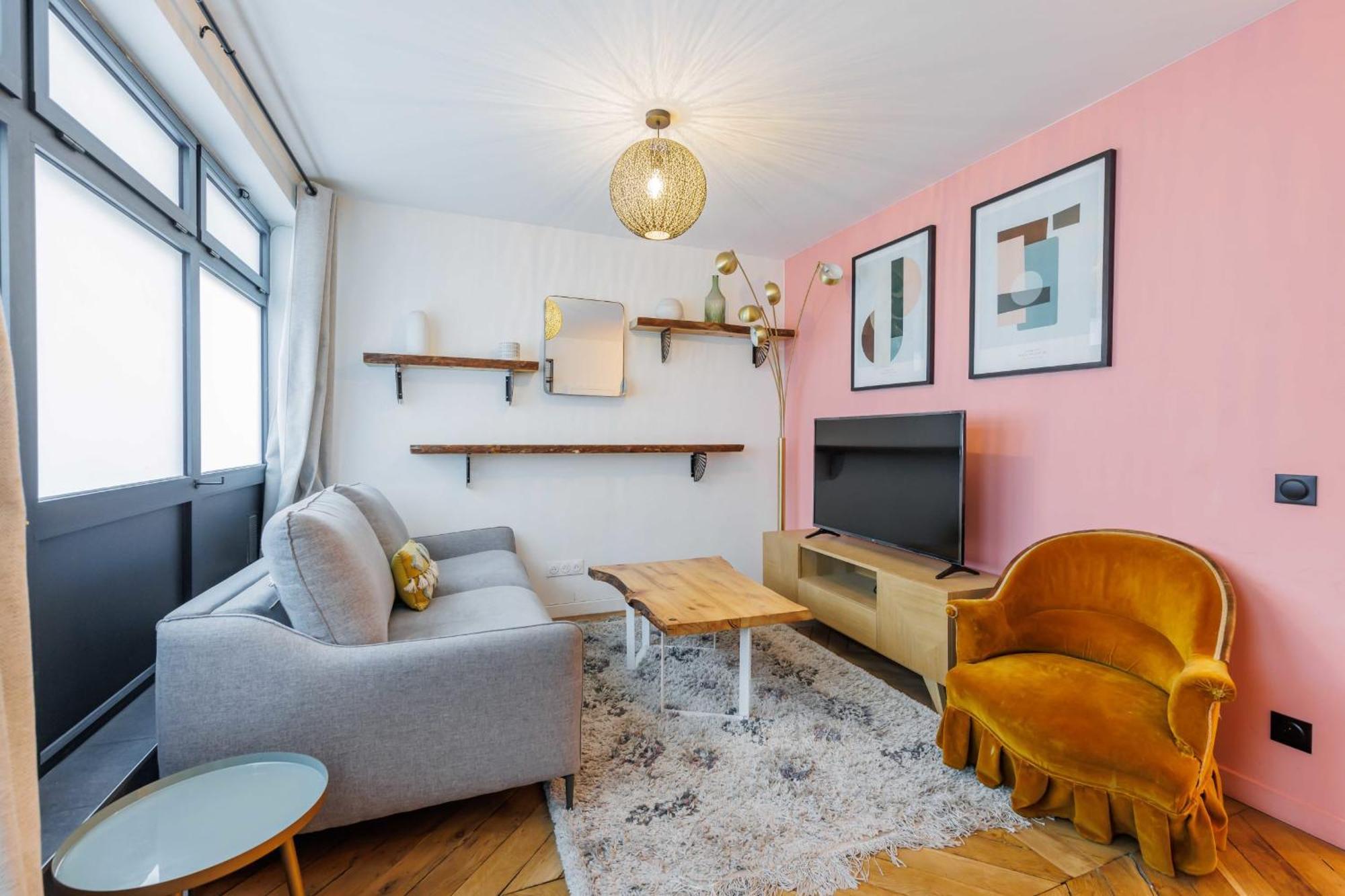 Chic Parisian Retreat - Porte De Montreuil - 2 Apartment