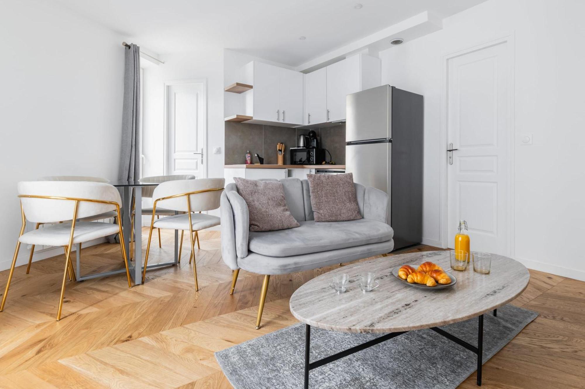 3 Pieces 55m2 Proche Metro - 15 - 4p - Flat-guest Apartment *