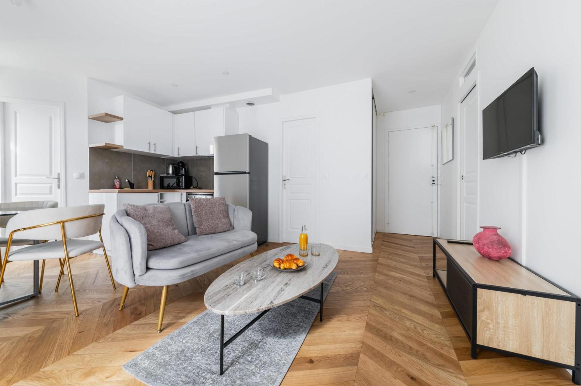 Appartement 3 Pieces 55m2 Proche Metro - 15 - 4p - Flat-guest Paris