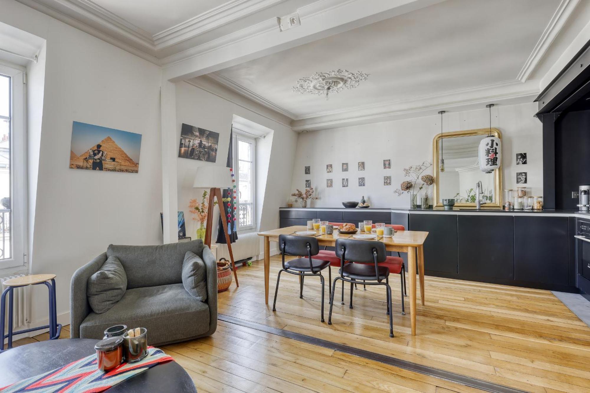 Stunning & Warm Flat In The 11th - Parmentier Apartment *