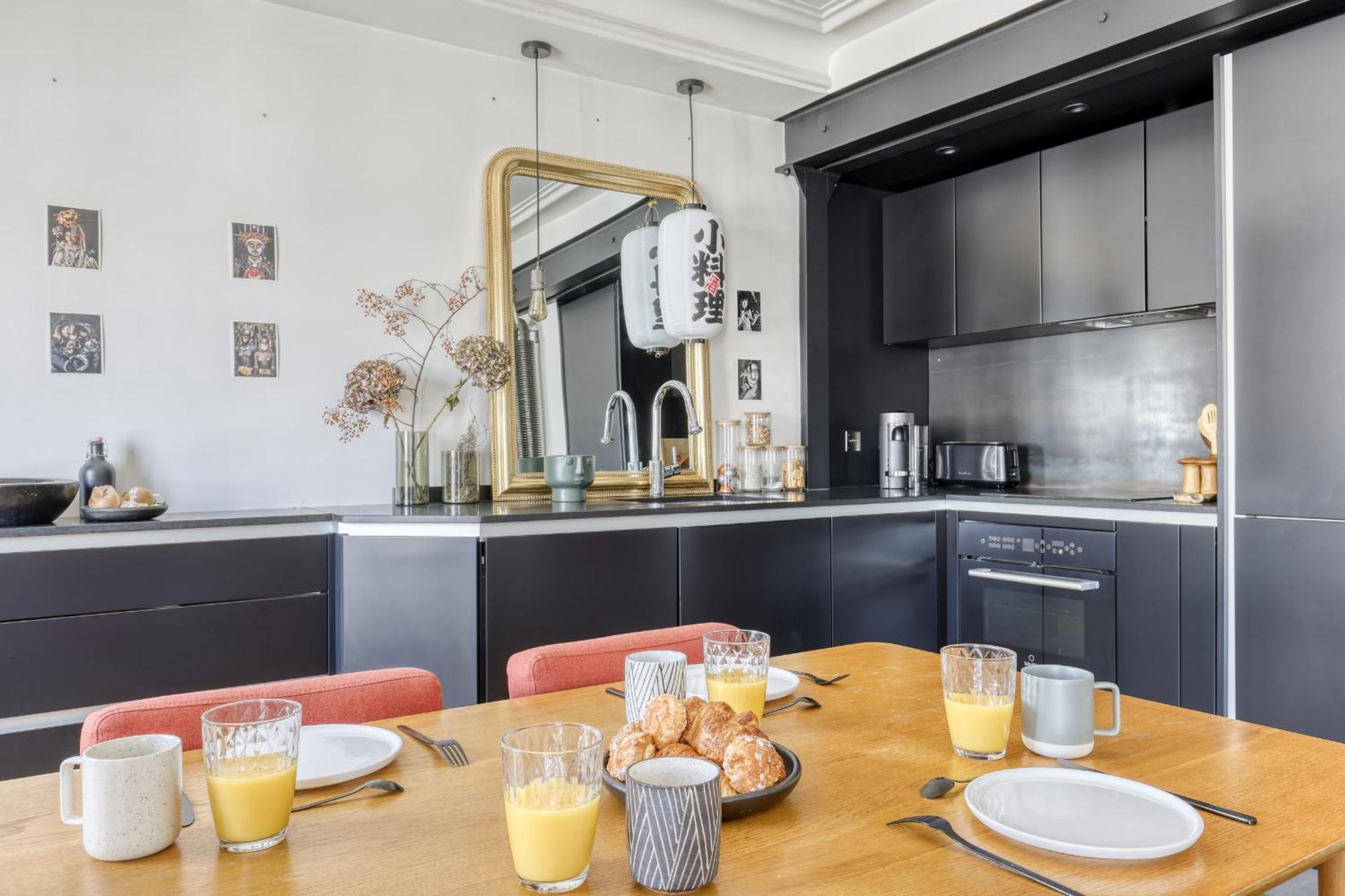 Stunning & Warm Flat In The 11th - Parmentier * Paris