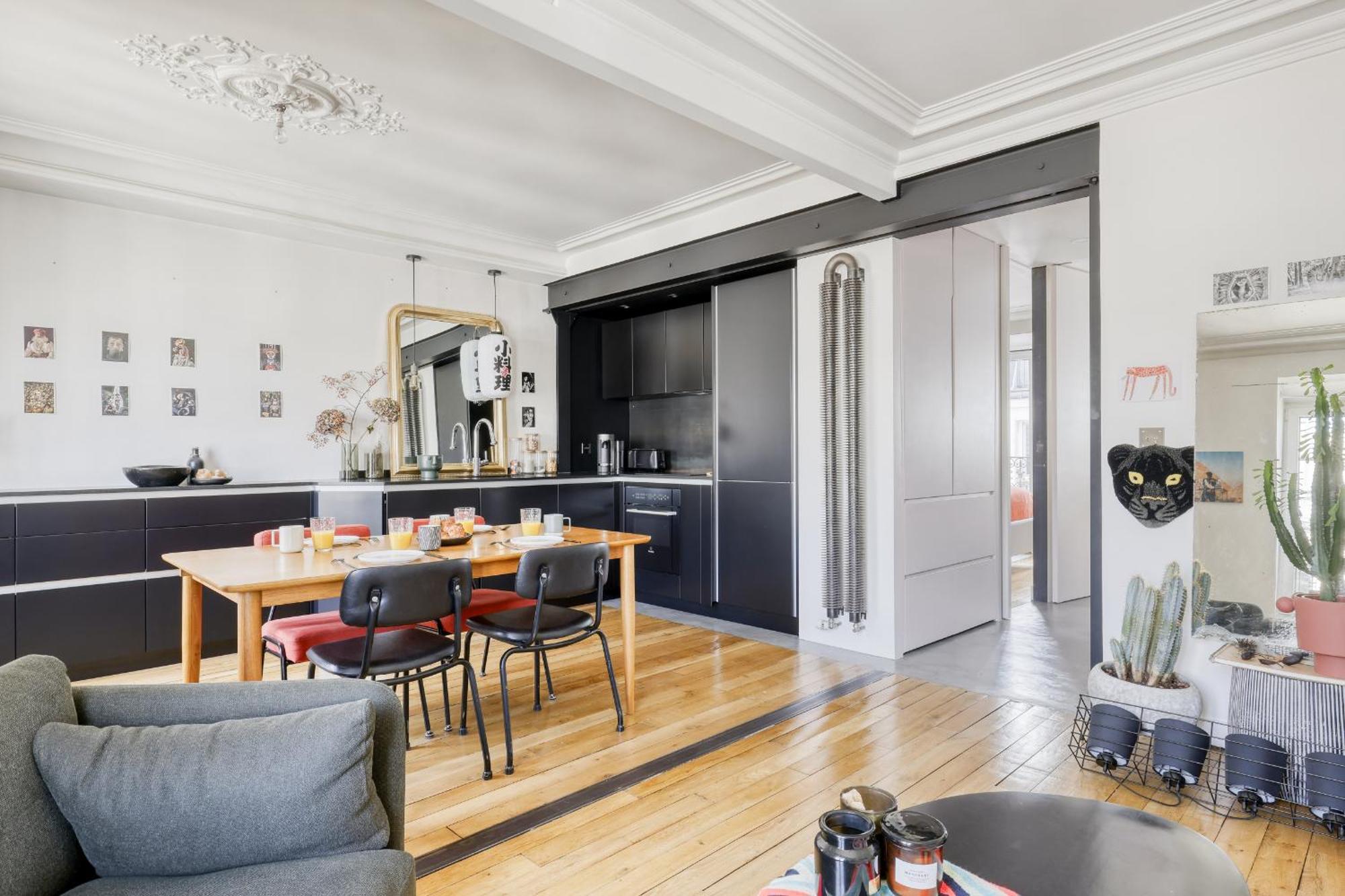 Stunning & Warm Flat In The 11th - Parmentier Apartment