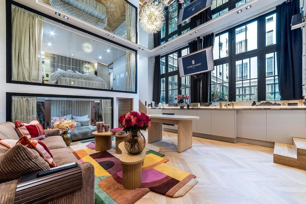 B Luxe Triplex, Cinema Near Place Des Vosges Ac Apartment *
