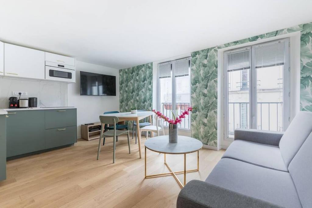Grands Boulevards 42 : Cosy 1br-4p Appartement