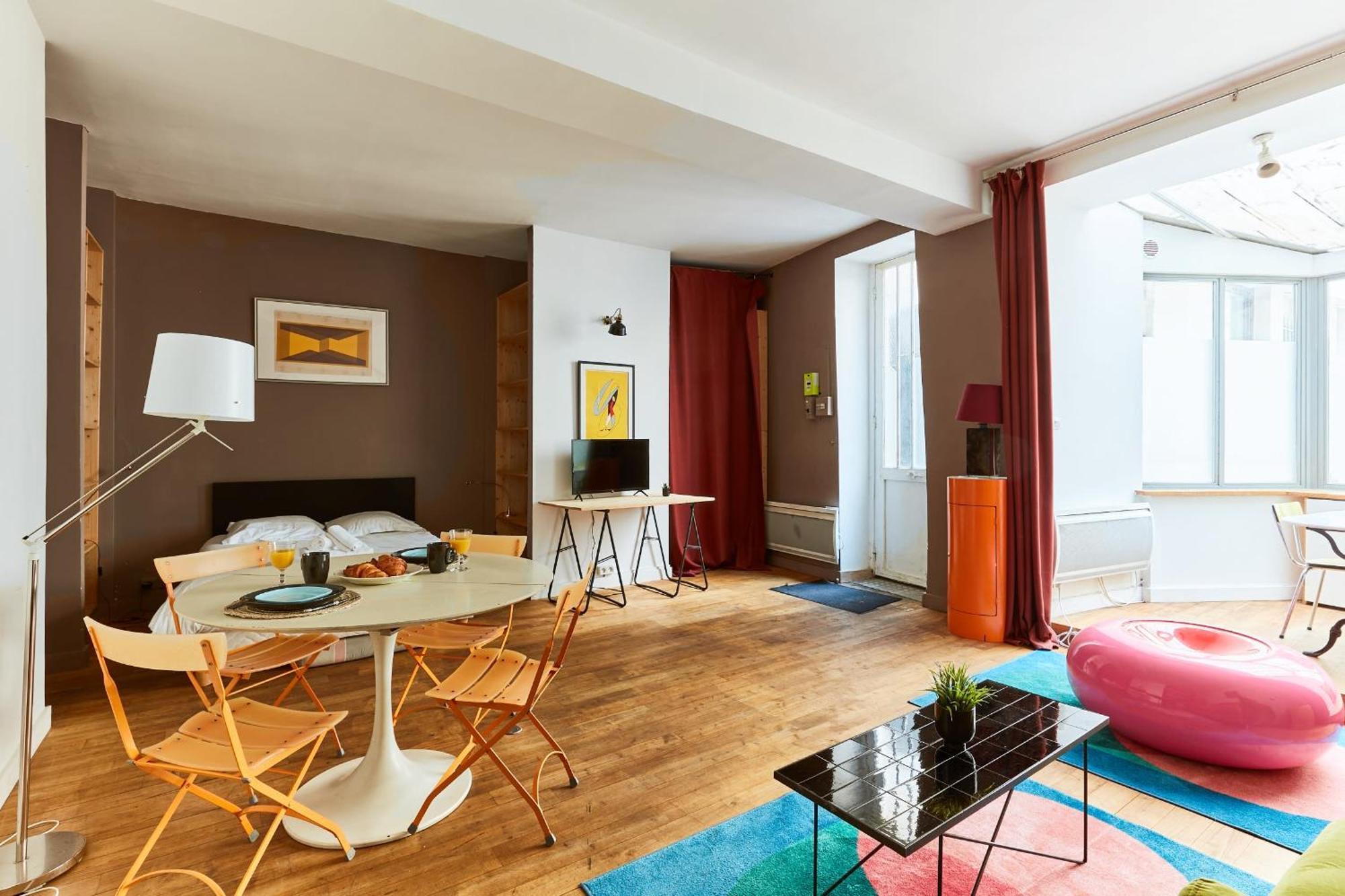 Heart Of Montorgueil Studio - Cityapartmentstay * Paris