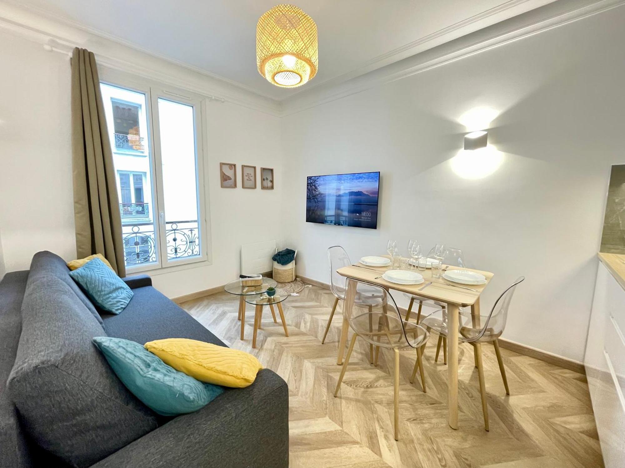 Paris-alesia Super 2 Pieces De 39m2 - Tres Cosy Pour 1 - 5 Personnes Totalement Refait A Neuf -entire Luxurious And Warm -paris Alesia 14eme - Proche Aeroport Paris-orly - Parc Des Expositions Porte De Versailles Free Wifi Gratu Apartment Paris