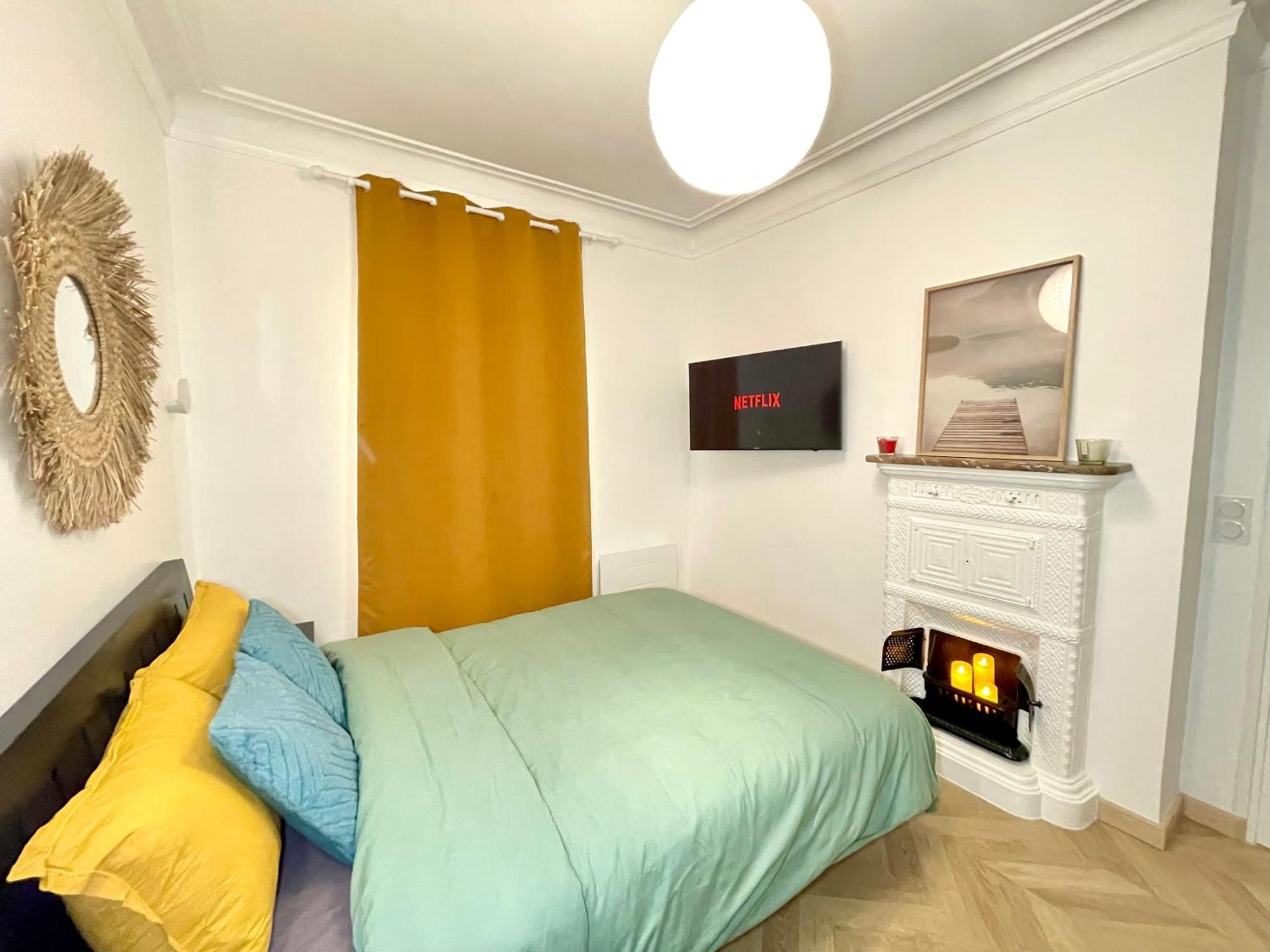 Paris-alesia Super 2 Pieces De 39m2 - Tres Cosy Pour 1 - 5 Personnes Totalement Refait A Neuf -entire Luxurious And Warm -paris Alesia 14eme - Proche Aeroport Paris-orly - Parc Des Expositions Porte De Versailles Free Wifi Gratu *