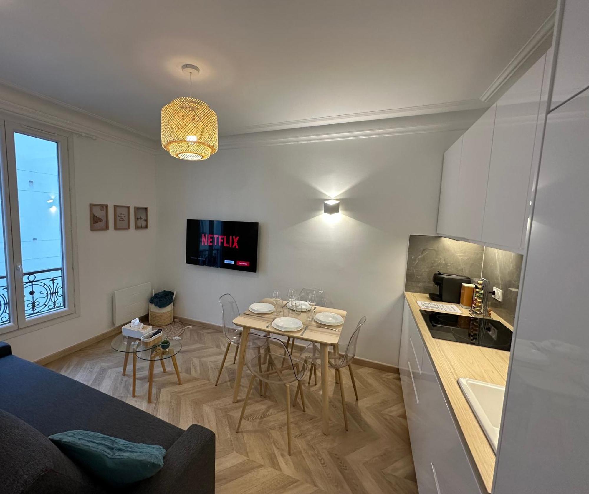 Paris-alesia Super 2 Pieces De 39m2 - Tres Cosy Pour 1 - 5 Personnes Totalement Refait A Neuf -entire Luxurious And Warm -paris Alesia 14eme - Proche Aeroport Paris-orly - Parc Des Expositions Porte De Versailles Free Wifi Gratu Paris