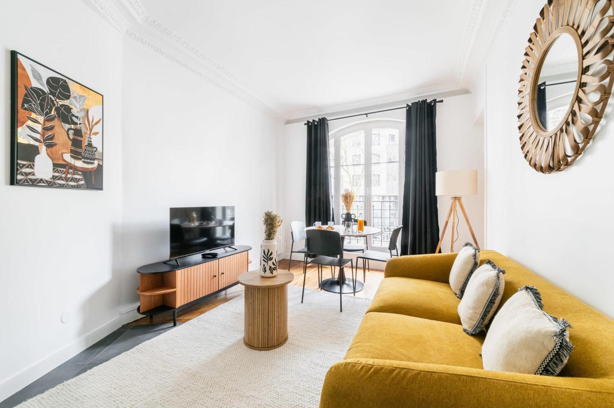 2 Pieces Refait Neuf Centre - 19 - 4p - Flat-guest Apartment Paris