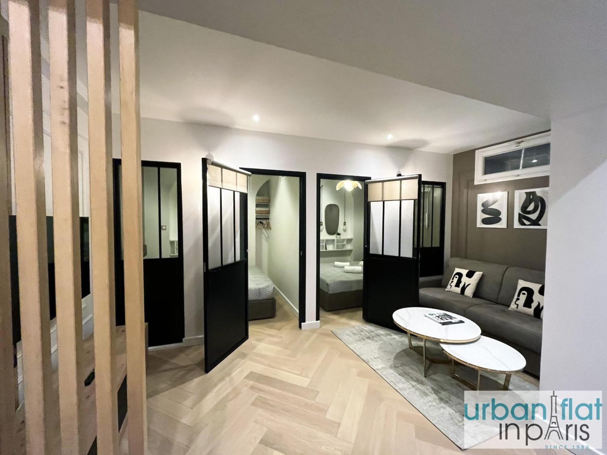 Appartement Urban Flat 178 - Cosy Chic 2 Bedroom Flat In Paris
